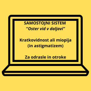 Oster vid v daljavi: samostojni sistem za naravno izboljšanje kratkovidnosti in astigmatizma